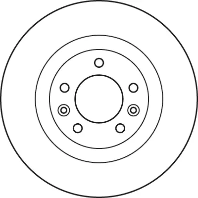 Bremsscheibe Hinterachse TRW DF6047 Bild Bremsscheibe Hinterachse TRW DF6047