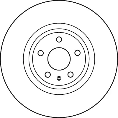 Bremsscheibe TRW DF6051 Bild Bremsscheibe TRW DF6051