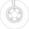 Bremsscheibe Vorderachse TRW DF6073S Bild Bremsscheibe Vorderachse TRW DF6073S