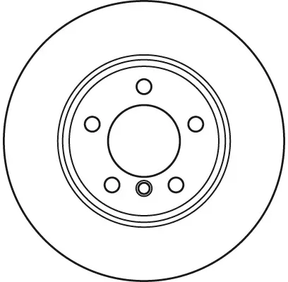 Bremsscheibe Vorderachse TRW DF6119S Bild Bremsscheibe Vorderachse TRW DF6119S