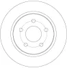 Bremsscheibe Hinterachse TRW DF6139 Bild Bremsscheibe Hinterachse TRW DF6139