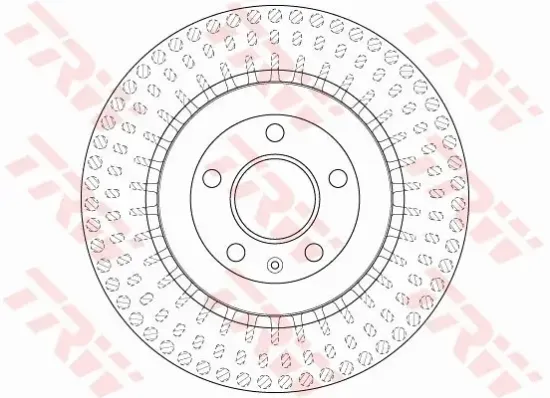 Bremsscheibe TRW DF6175S Bild Bremsscheibe TRW DF6175S
