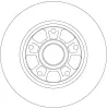Bremsscheibe Hinterachse TRW DF6182 Bild Bremsscheibe Hinterachse TRW DF6182