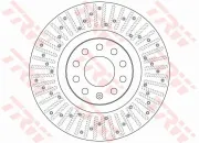 Bremsscheibe Vorderachse TRW DF6189S