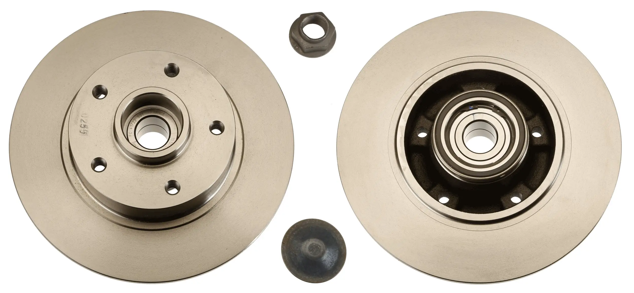 Bremsscheibe Hinterachse TRW DF6190BS