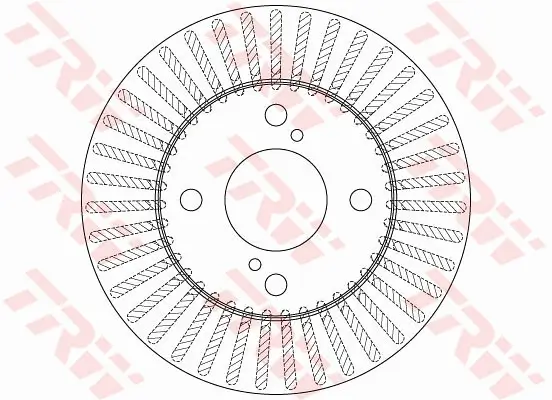 Bremsscheibe Vorderachse TRW DF6227