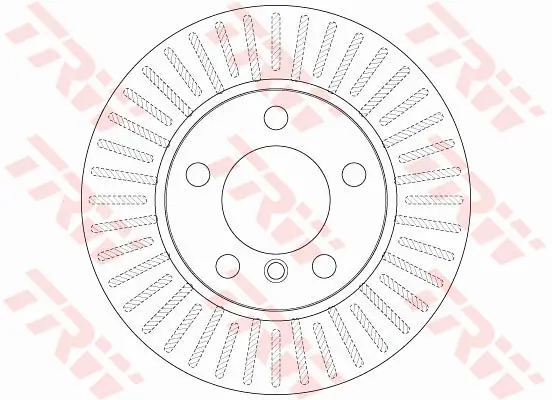 Bremsscheibe Vorderachse TRW DF6255