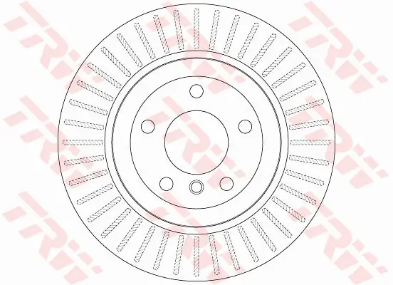 Bremsscheibe Hinterachse TRW DF6299