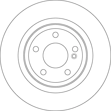 Bremsscheibe Hinterachse TRW DF6358 Bild Bremsscheibe Hinterachse TRW DF6358