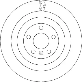 Bremsscheibe TRW DF6365S Bild Bremsscheibe TRW DF6365S