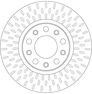 Bremsscheibe TRW DF6450 Bild Bremsscheibe TRW DF6450