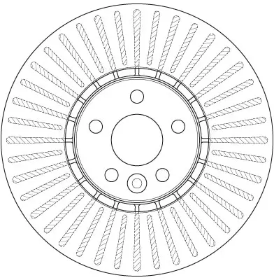 Bremsscheibe TRW DF6472S Bild Bremsscheibe TRW DF6472S
