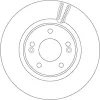 Bremsscheibe TRW DF6497S