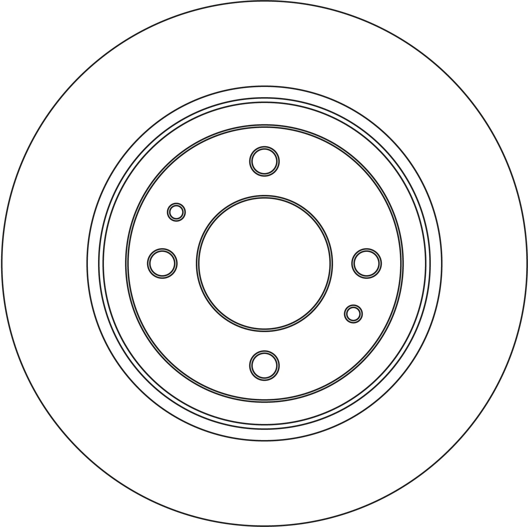 Bremsscheibe Vorderachse TRW DF6561