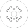 Bremsscheibe Vorderachse TRW DF6565S
