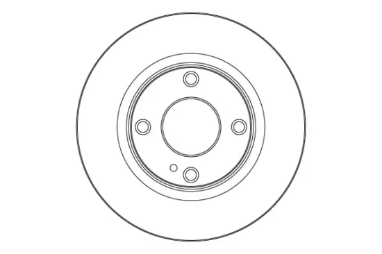 Bremsscheibe Vorderachse TRW DF6568 Bild Bremsscheibe Vorderachse TRW DF6568