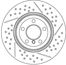 Bremsscheibe TRW DF6601S Bild Bremsscheibe TRW DF6601S