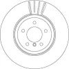 Bremsscheibe Vorderachse TRW DF6625S Bild Bremsscheibe Vorderachse TRW DF6625S