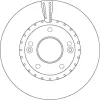 Bremsscheibe Vorderachse TRW DF6628