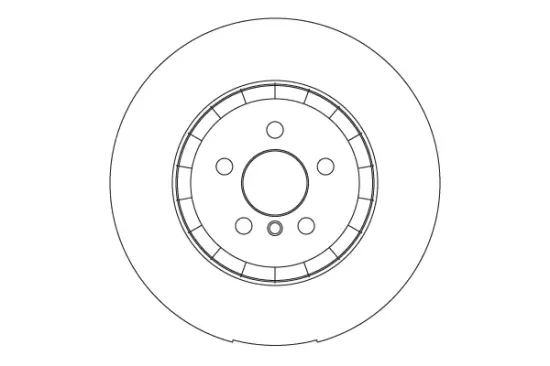 Bremsscheibe Vorderachse TRW DF6636S Bild Bremsscheibe Vorderachse TRW DF6636S