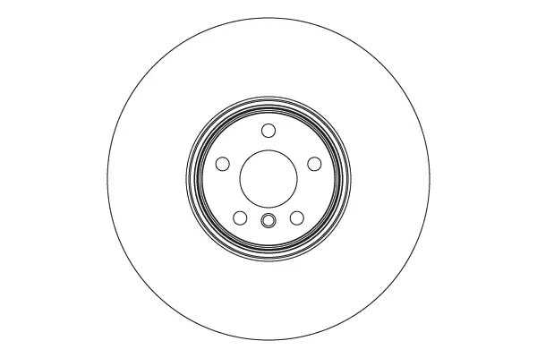 Bremsscheibe TRW DF6638S