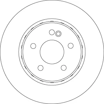 Bremsscheibe TRW DF6646S
