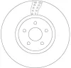 Bremsscheibe Vorderachse TRW DF6662S Bild Bremsscheibe Vorderachse TRW DF6662S
