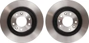 Bremsscheibe Hinterachse TRW DF6667