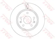 Bremsscheibe Vorderachse TRW DF6703