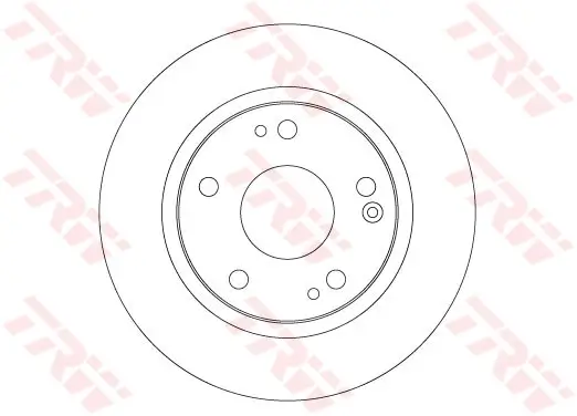 Bremsscheibe TRW DF6704 Bild Bremsscheibe TRW DF6704
