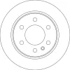 Bremsscheibe Hinterachse TRW DF6723S