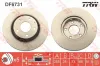 Bremsscheibe Vorderachse TRW DF6731