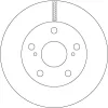 Bremsscheibe Vorderachse TRW DF6782S