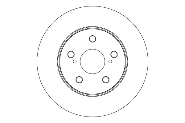 Bremsscheibe Vorderachse TRW DF6838