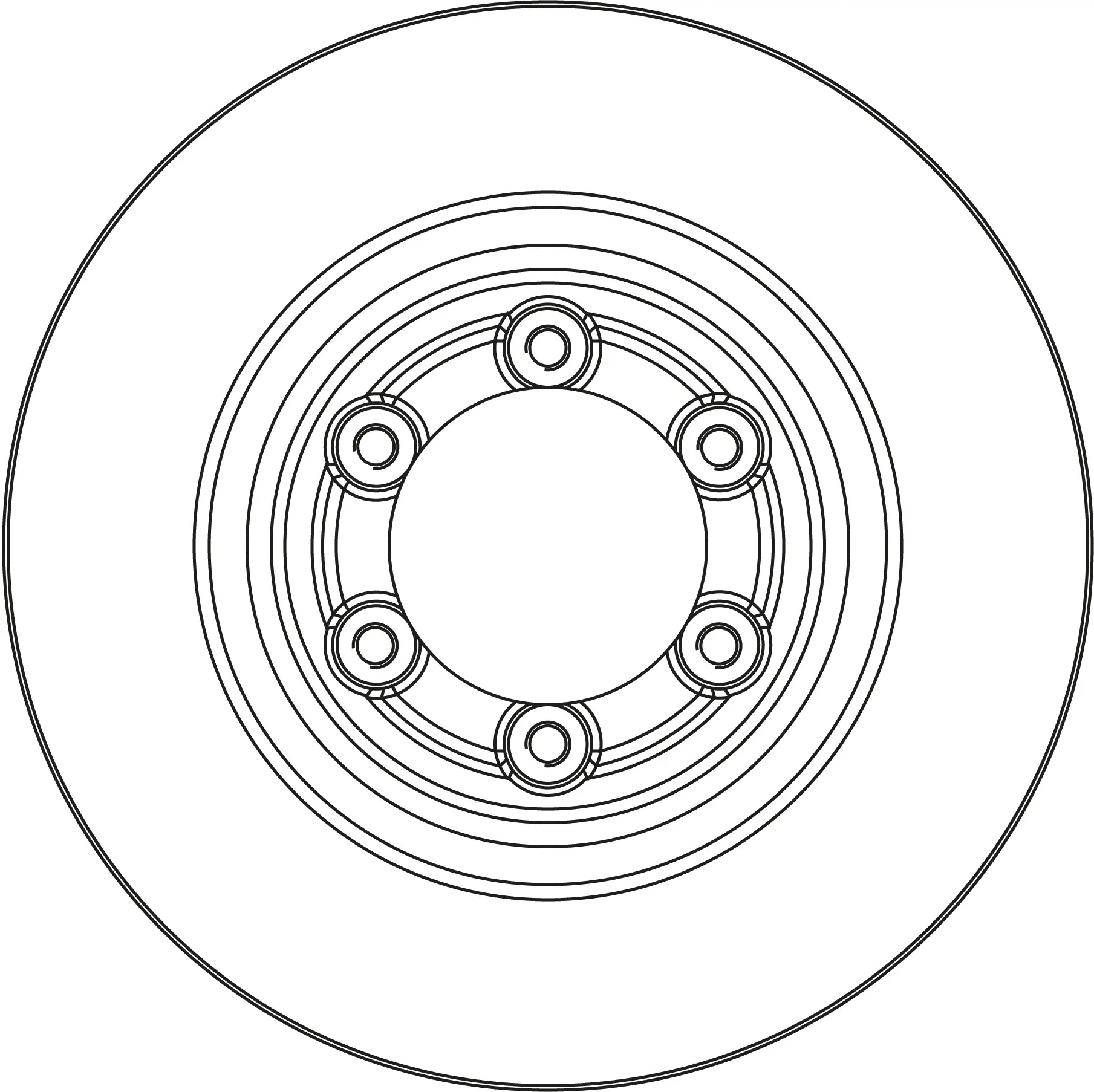 Bremsscheibe Vorderachse TRW DF6847S