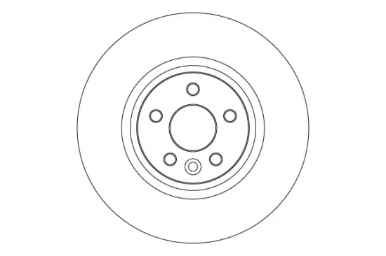 Bremsscheibe Vorderachse TRW DF6848S Bild Bremsscheibe Vorderachse TRW DF6848S