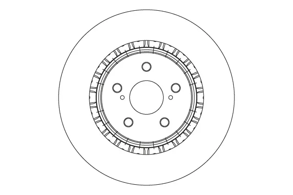 Bremsscheibe Vorderachse TRW DF6858S