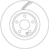 Bremsscheibe Vorderachse TRW DF6867