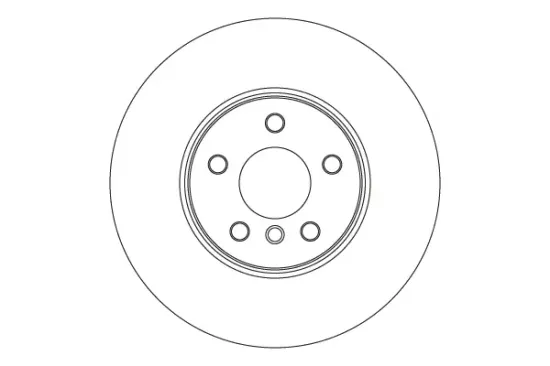 Bremsscheibe Vorderachse TRW DF6899S Bild Bremsscheibe Vorderachse TRW DF6899S