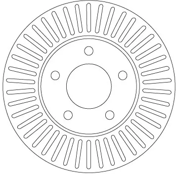 Bremsscheibe Vorderachse TRW DF6922 Bild Bremsscheibe Vorderachse TRW DF6922