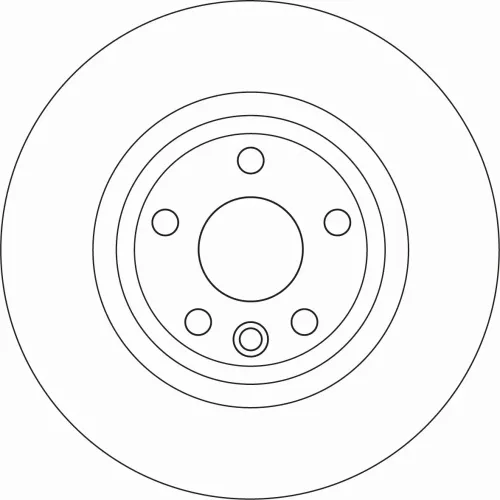 Bremsscheibe Hinterachse TRW DF6947 Bild Bremsscheibe Hinterachse TRW DF6947