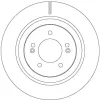 Bremsscheibe Hinterachse TRW DF6959