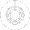 Bremsscheibe Vorderachse TRW DF6984