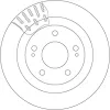 Bremsscheibe Vorderachse TRW DF7276 Bild Bremsscheibe Vorderachse TRW DF7276