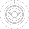 Bremsscheibe Hinterachse TRW DF7328 Bild Bremsscheibe Hinterachse TRW DF7328