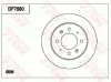 Bremsscheibe Hinterachse TRW DF7680