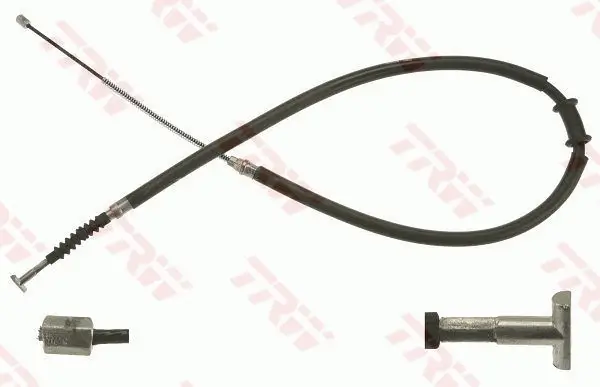 Seilzug, Feststellbremse hinten links TRW GCH107