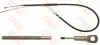 Seilzug, Feststellbremse hinten links hinten rechts TRW GCH1786