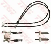 Seilzug, Feststellbremse hinten links hinten rechts TRW GCH2509