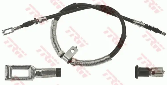 Seilzug, Feststellbremse hinten links TRW GCH366